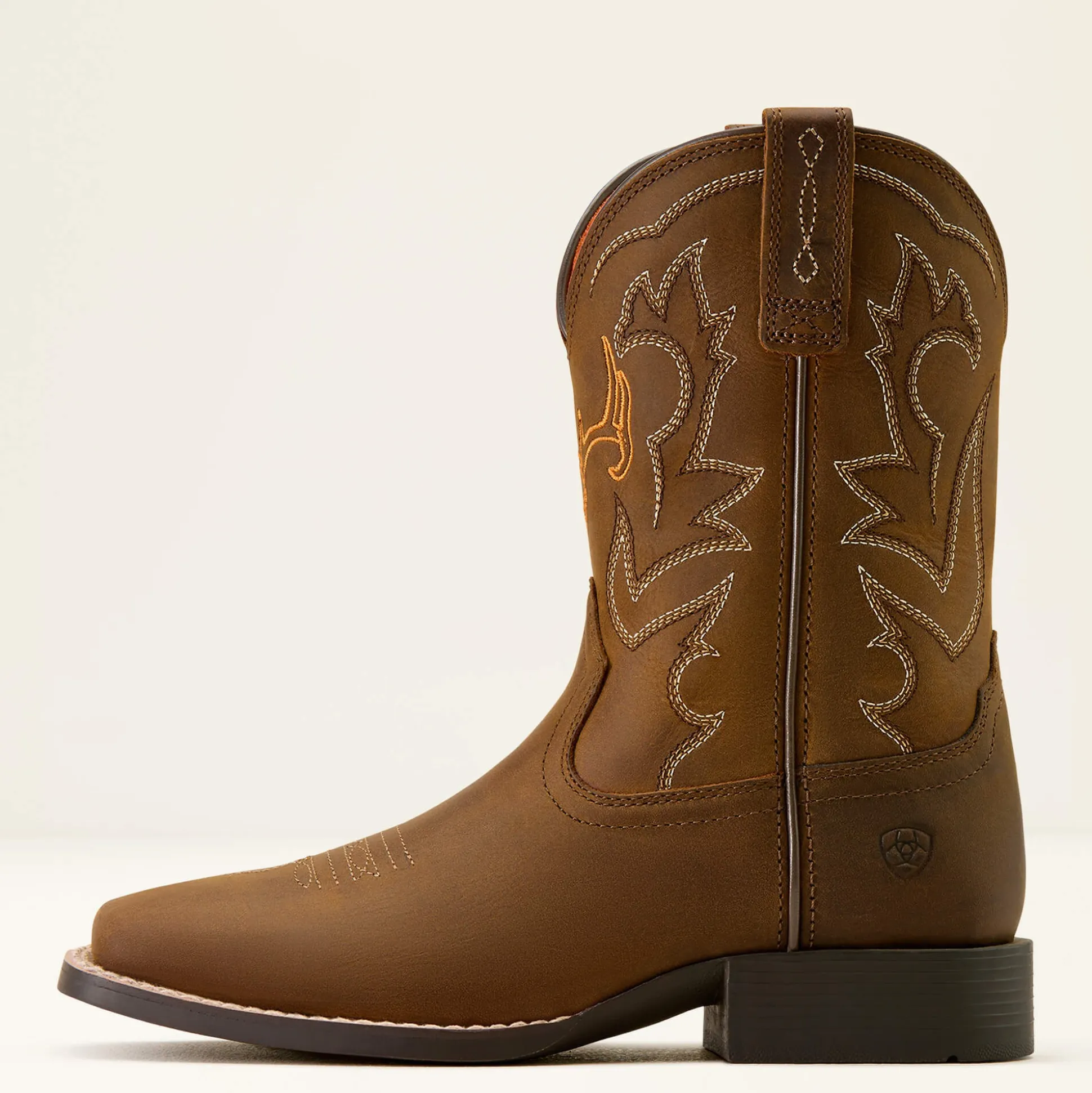 Deer Ridge Wide Square Toe Western Boot