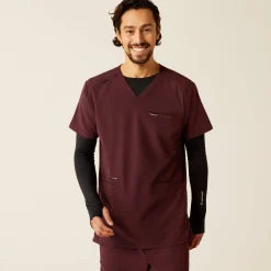 Derham 6 Pocket Scrub Top