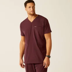 Derham 6 Pocket Scrub Top