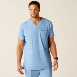 Derham 6 Pocket Scrub Top