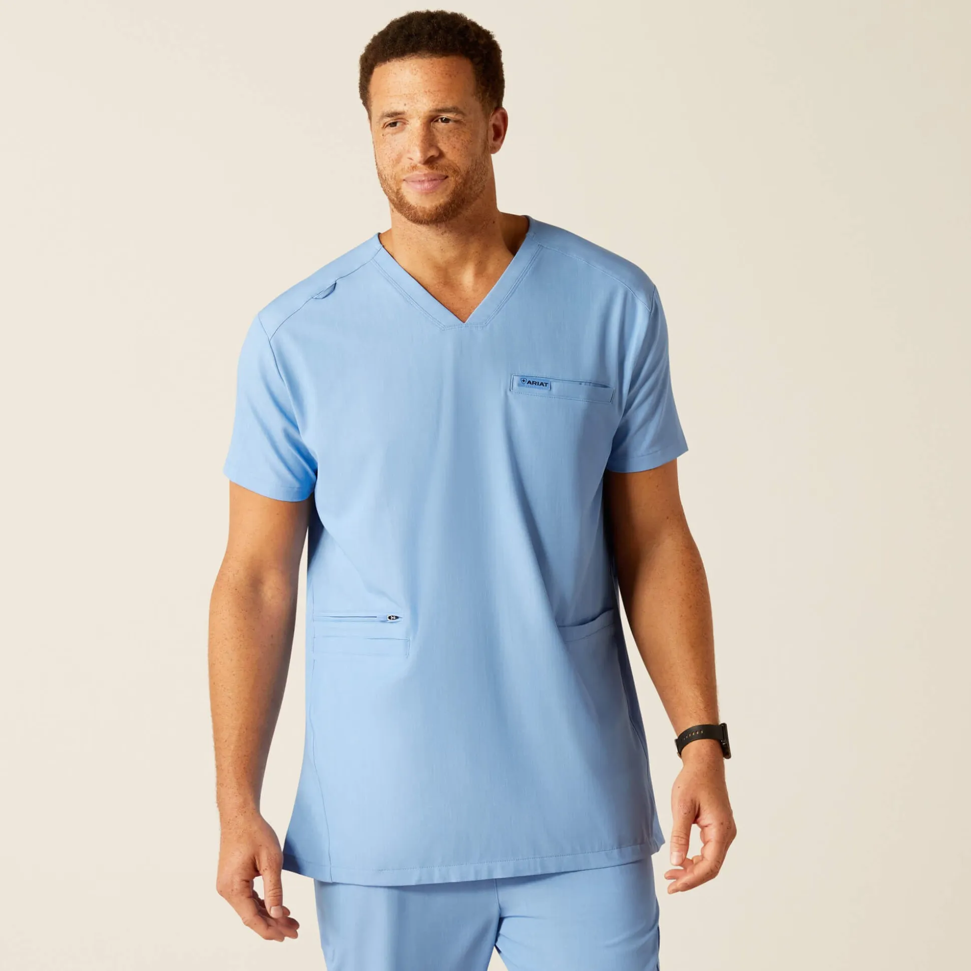 Derham 6 Pocket Scrub Top