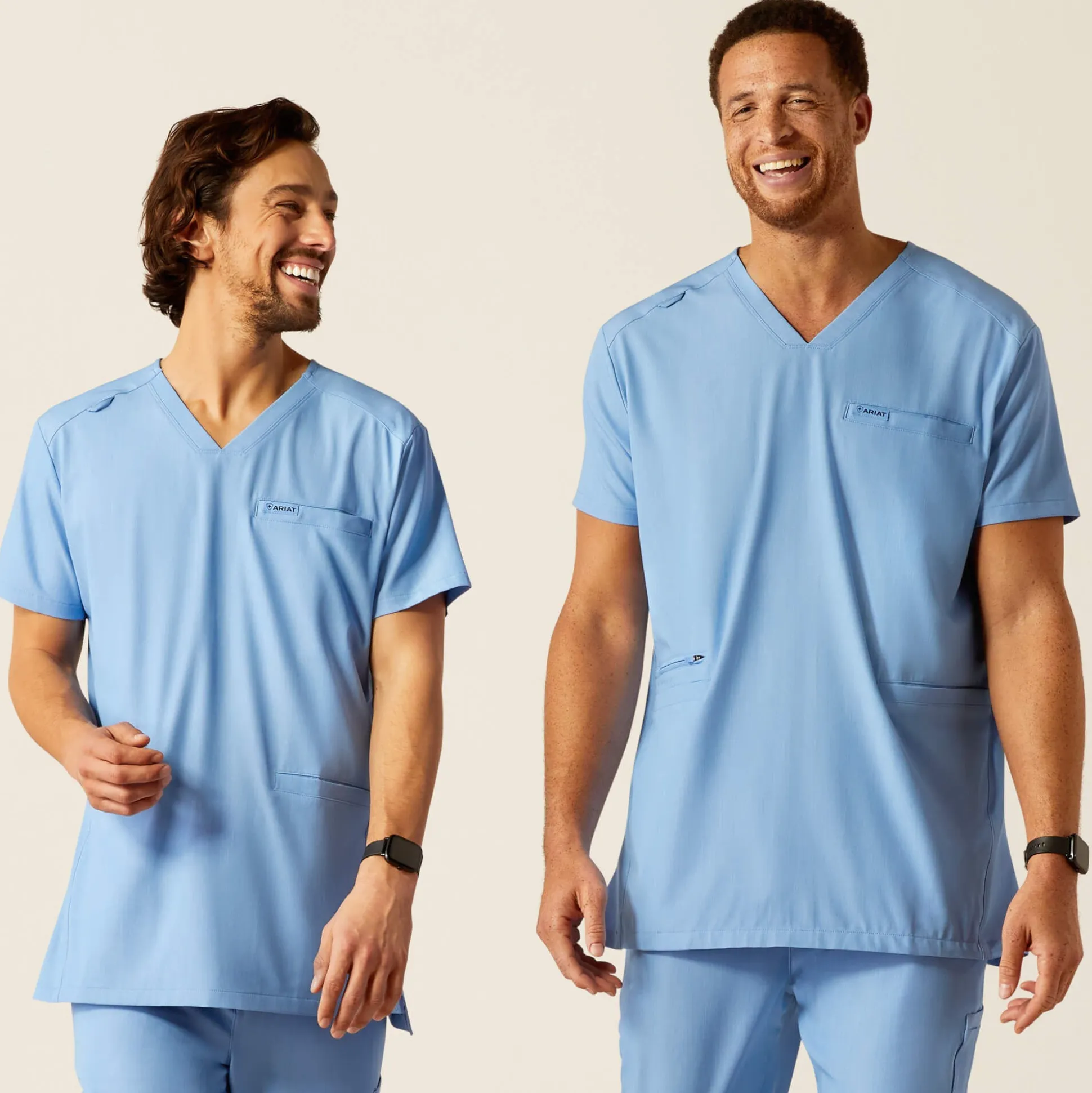 Derham 6 Pocket Scrub Top
