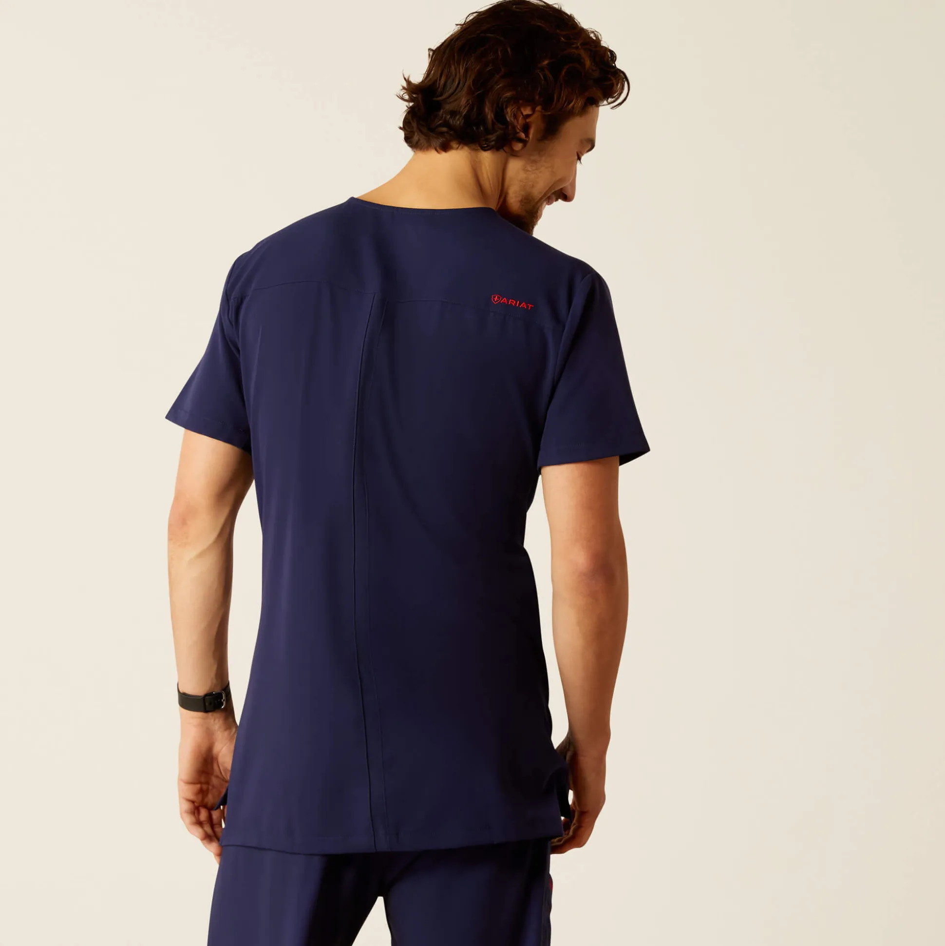 Derham 6 Pocket Scrub Top