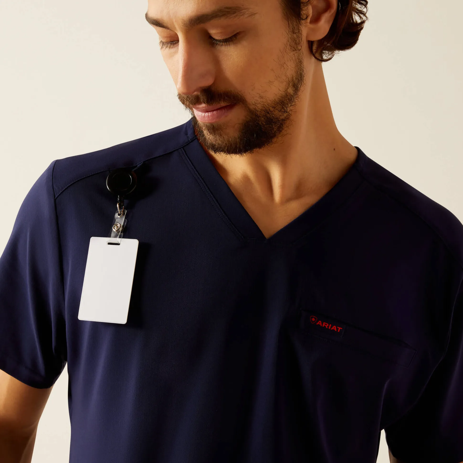 Derham 6 Pocket Scrub Top