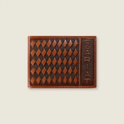 Diamond Embossed Bifold Wallet