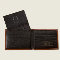 Diamond Embossed Bifold Wallet