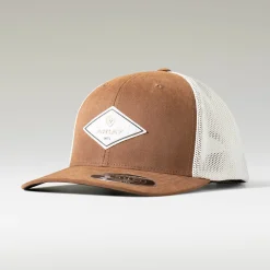 Diamond Leather Patch Cap