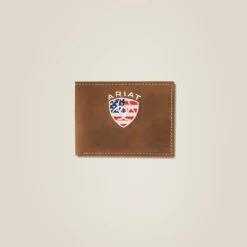 Flag Shield Bifold Wallet