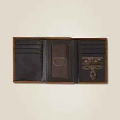 Flag Shield Trifold Wallet