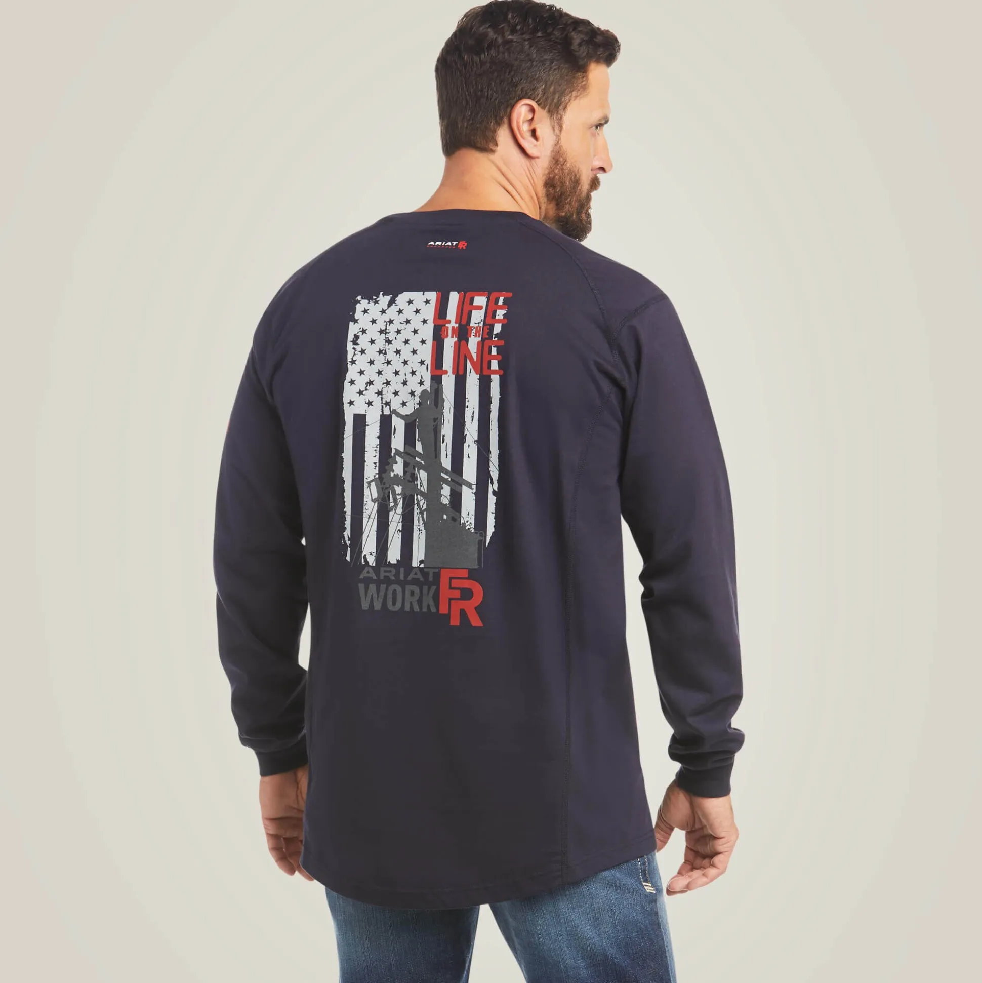 FR Air Life on the Line Graphic Top