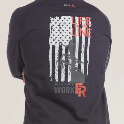 FR Air Life on the Line Graphic Top
