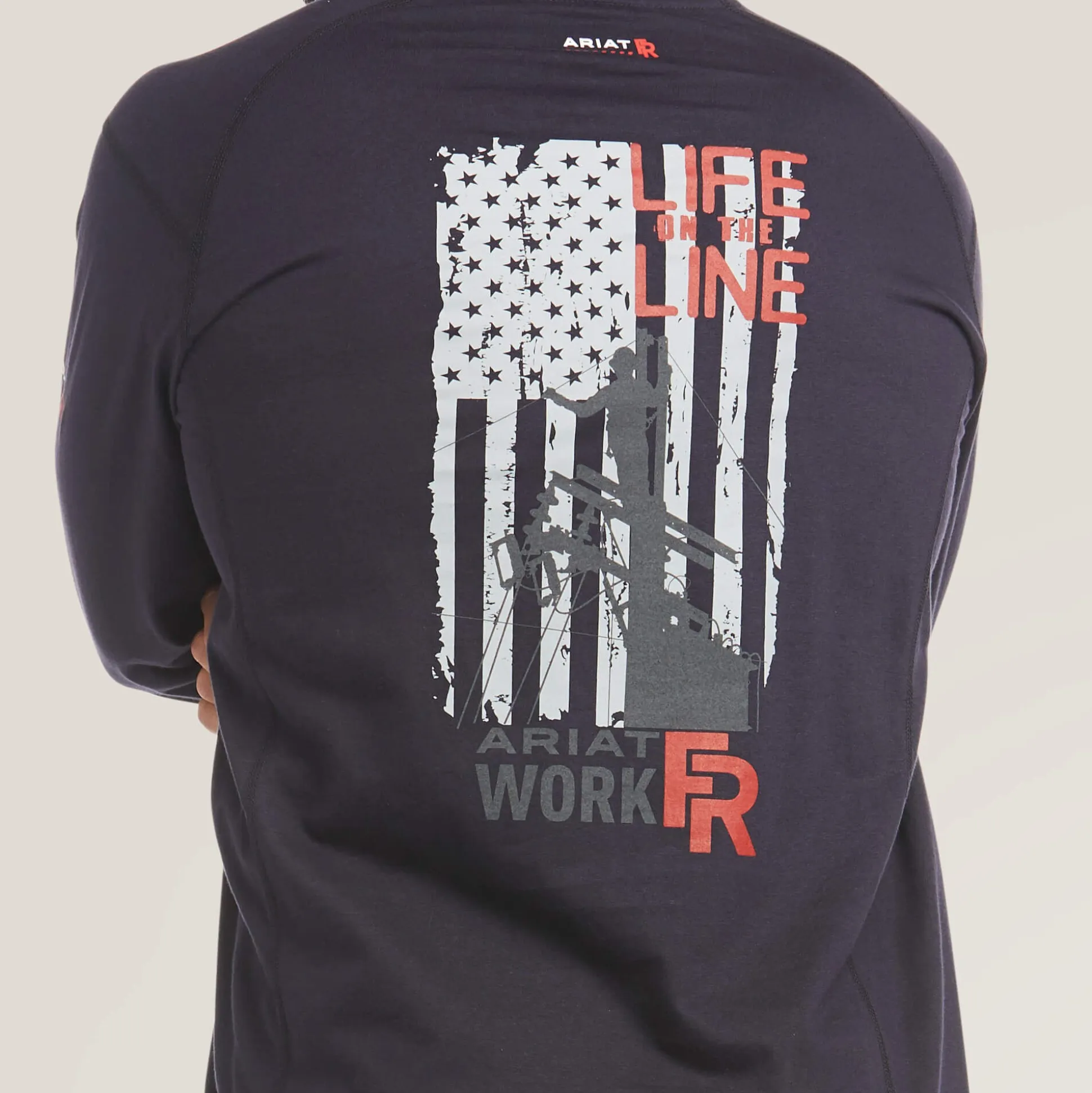 FR Air Life on the Line Graphic Top