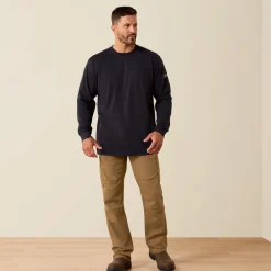 FR Air Skull Long Sleeve T-Shirt