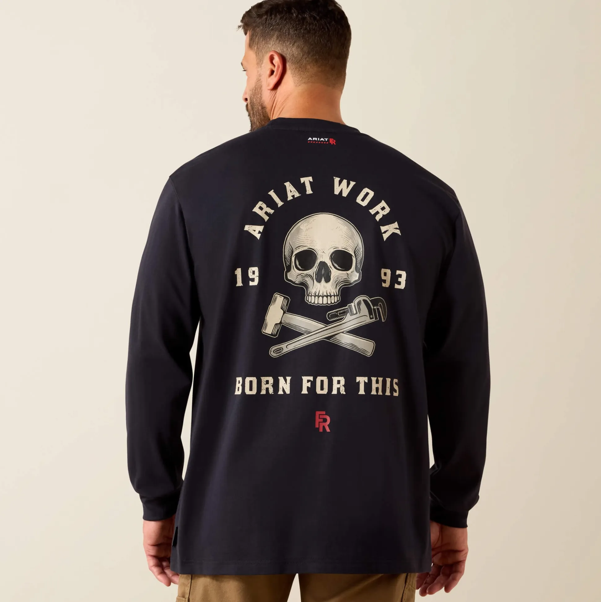 FR Air Skull Long Sleeve T-Shirt