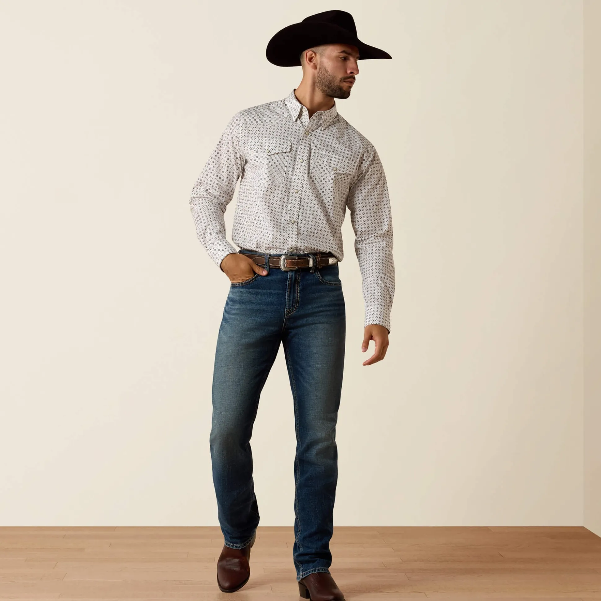 Franz Fitted Snap Shirt