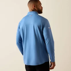 FR Combat Stretch Patriot 1/4 Zip Work Shirt
