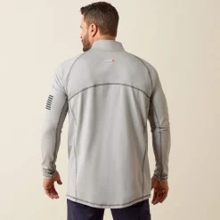 FR Combat Stretch Patriot 1/4 Zip Work Shirt