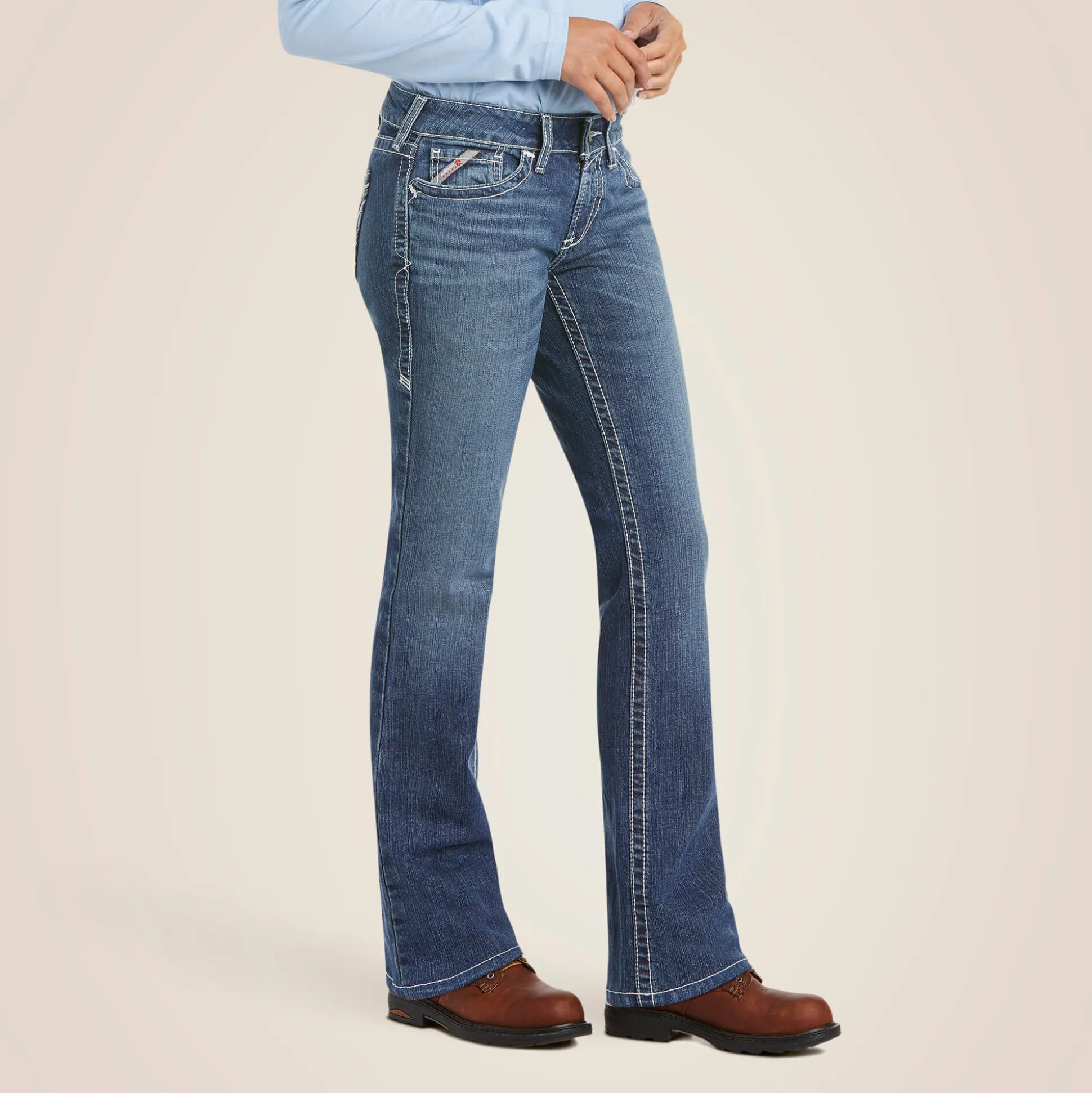 FR DuraStretch Entwined Boot Cut Jean