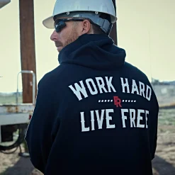 FR DuraStretch Work Hard Live Free Hoodie