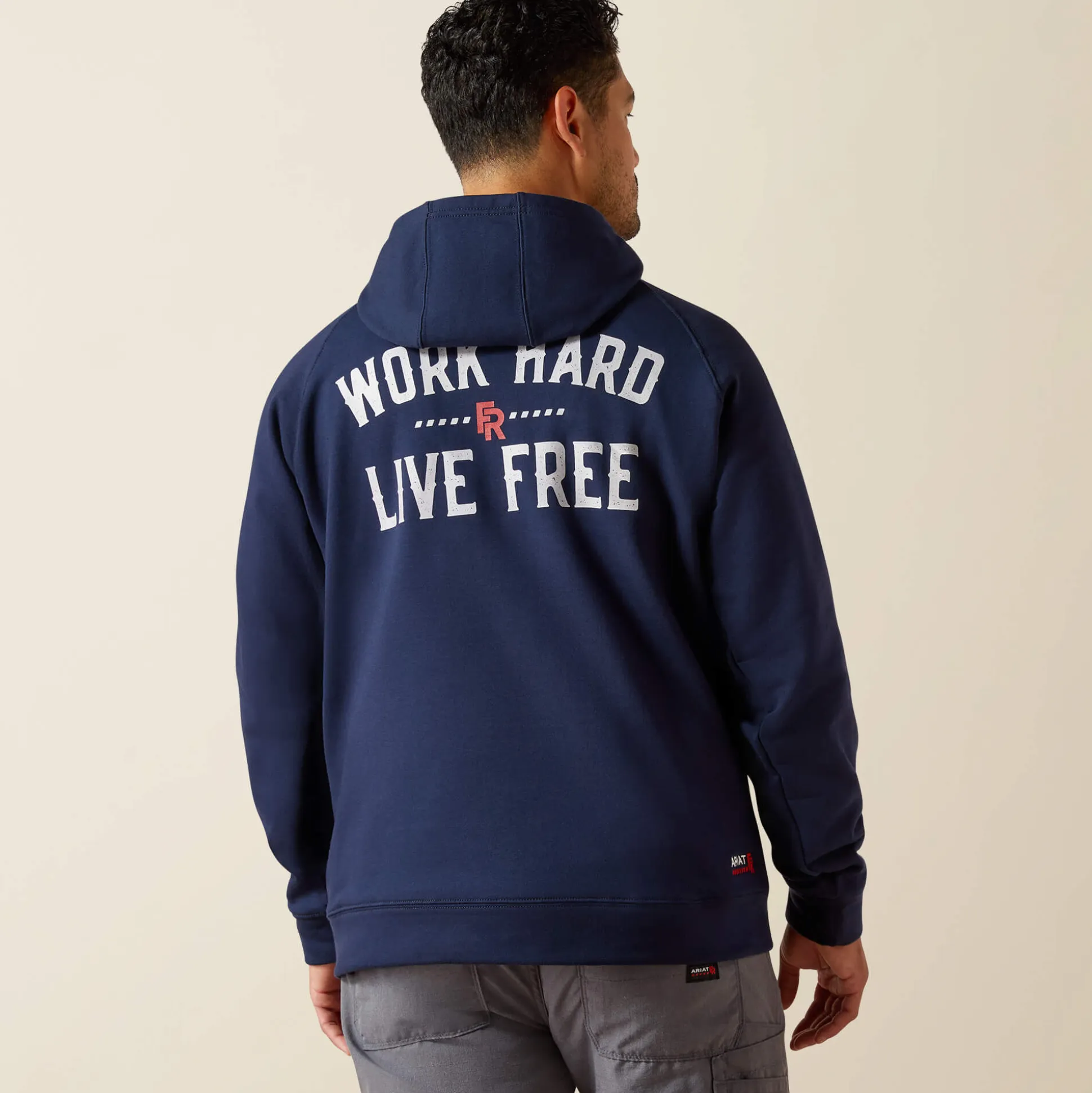 FR DuraStretch Work Hard Live Free Hoodie