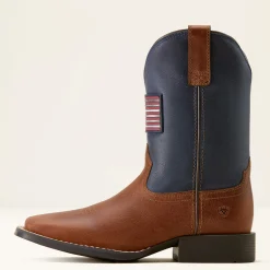 Freedom Rider Wide Square Toe Western Boot