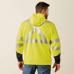 FR Hi-Vis Full Zip Hoodie