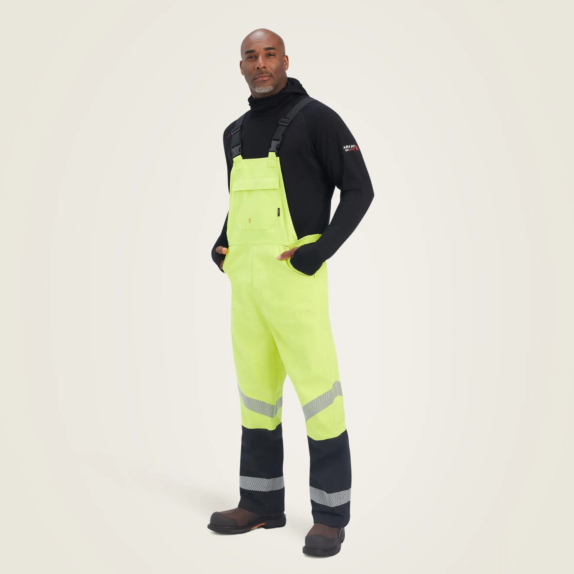 FR Hi-Vis Waterproof Bib