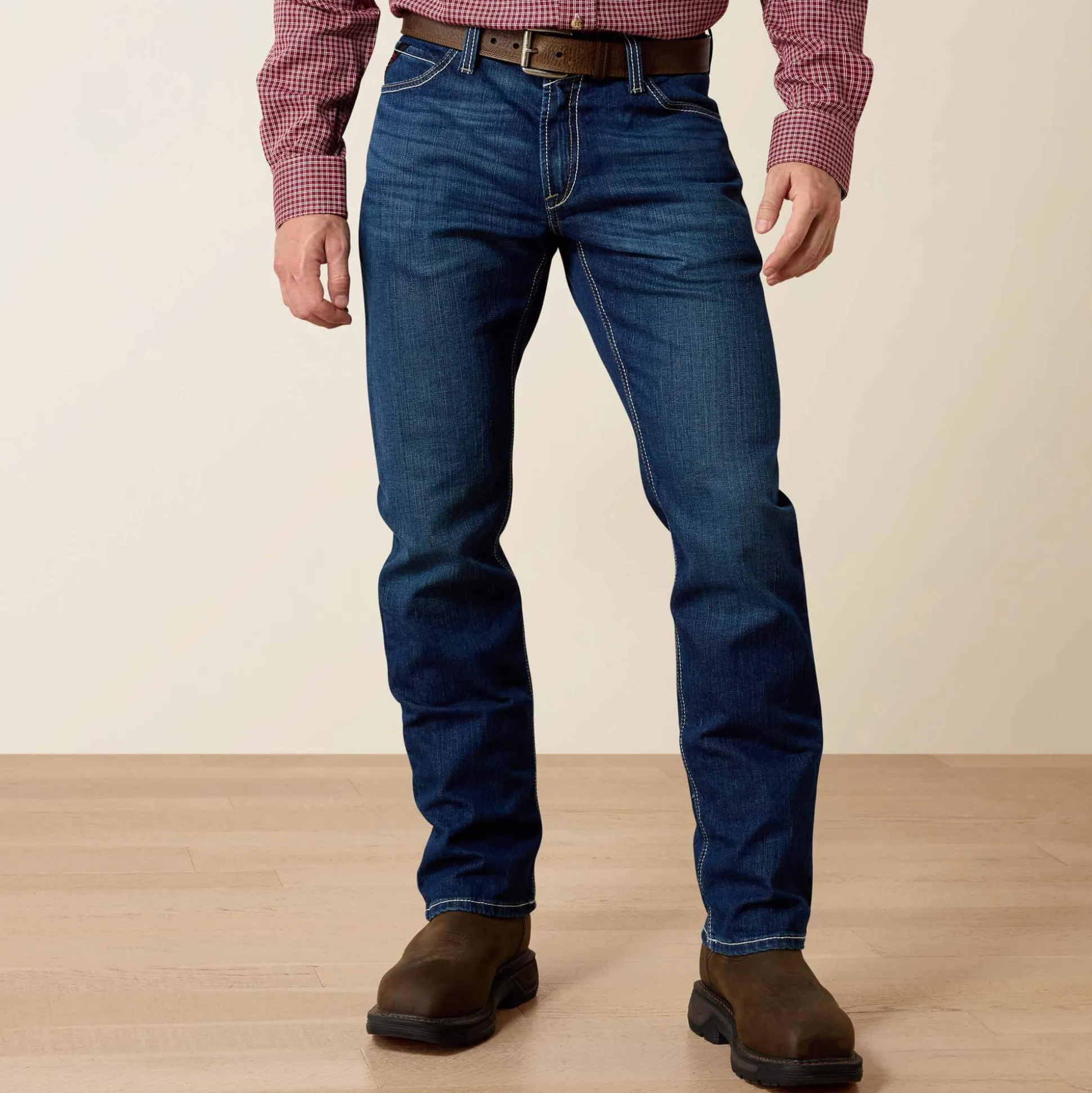 FR M4 Relaxed DuraStretch Lineup Stackable Straight Leg Jean