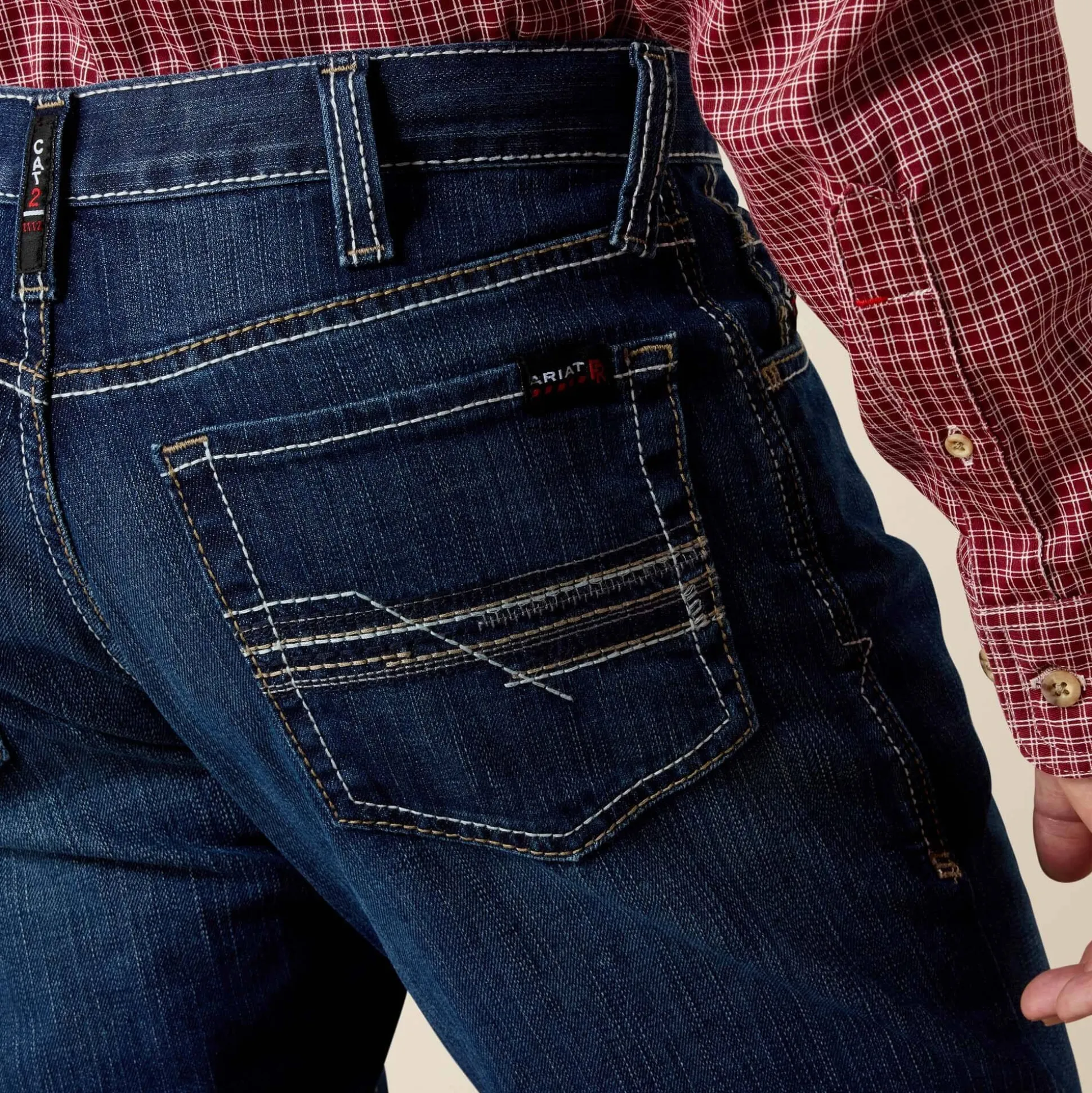 FR M4 Relaxed DuraStretch Lineup Stackable Straight Leg Jean