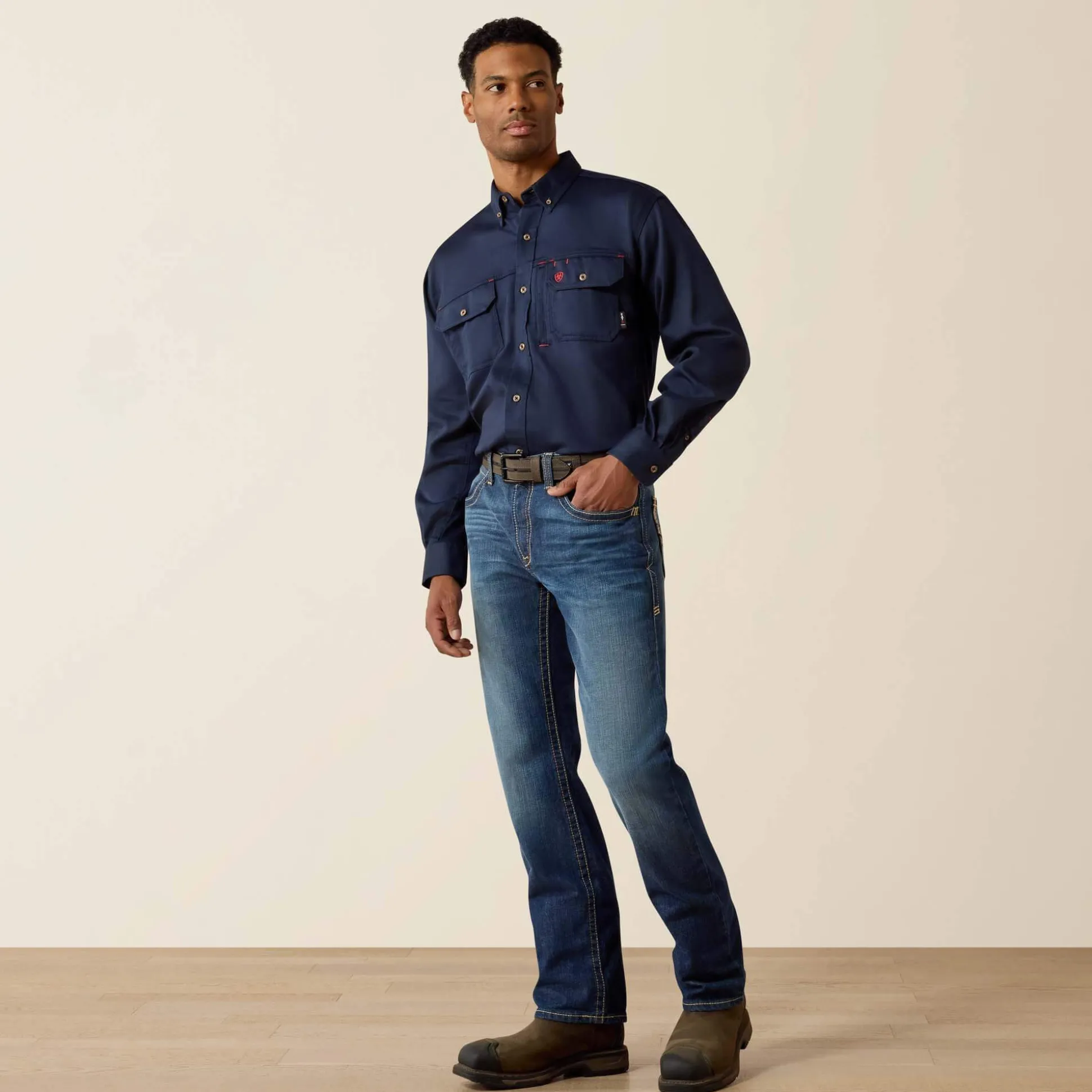 FR M5 Straight DuraStretch Truckee Stackable Straight Leg Jean