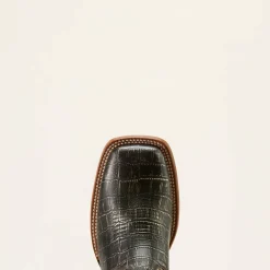 Frontier Farrah Wide Square Toe Western Boot
