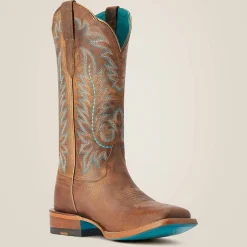 Frontier Tilly Wide Square Toe Western Boot