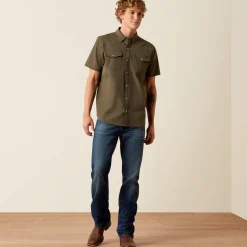 FrontierTough VentTEK Western Fitted Snap Shirt