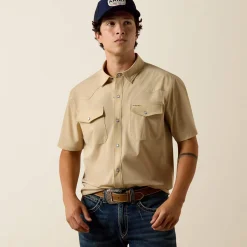 FrontierTough VentTEK Western Fitted Snap Shirt