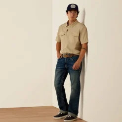 FrontierTough VentTEK Western Fitted Snap Shirt