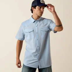 FrontierTough VentTEK Western Fitted Snap Shirt