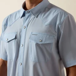 FrontierTough VentTEK Western Fitted Snap Shirt