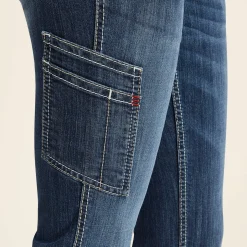 FR Perfect Rise DuraLight Stretch Cell Phone Pocket Straight Jean
