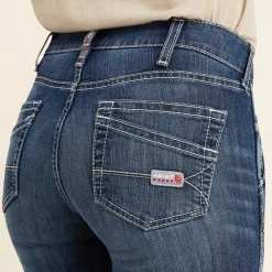 FR Perfect Rise DuraLight Stretch Cell Phone Pocket Straight Jean