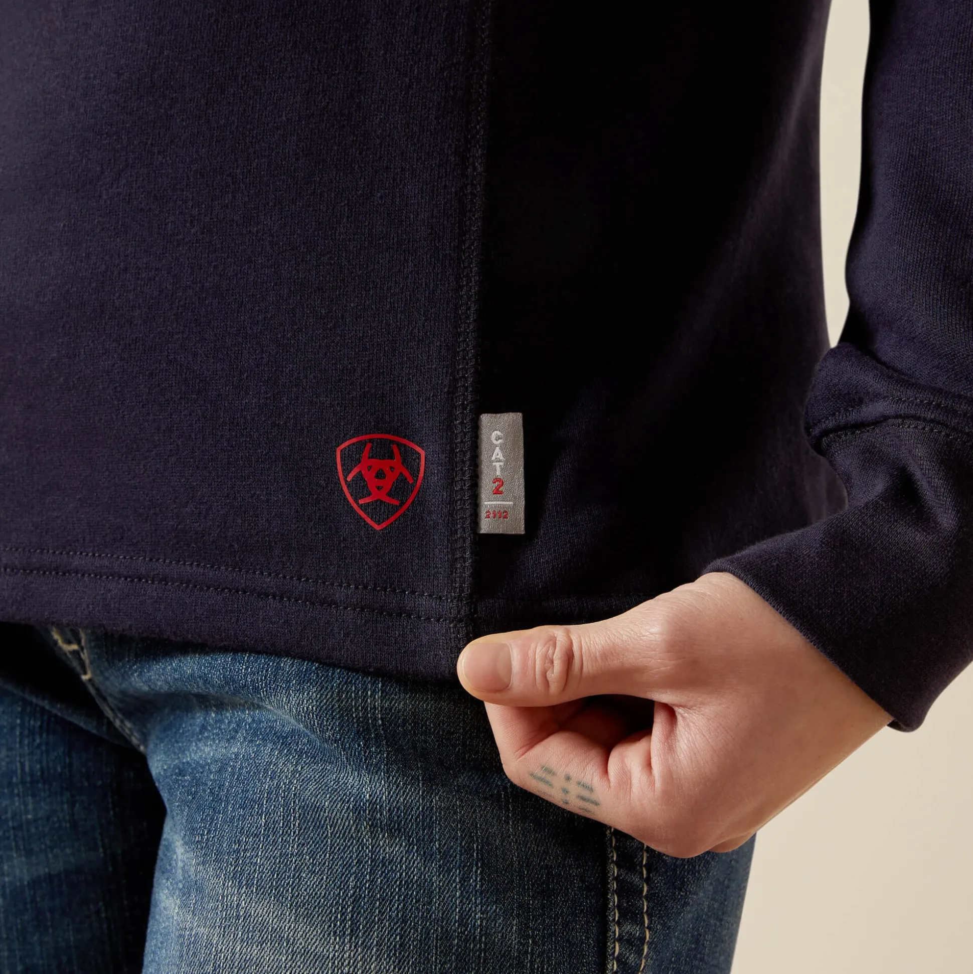FR Rev 1/4 Zip Top