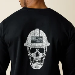 FR Roughneck Skull Logo T-Shirt
