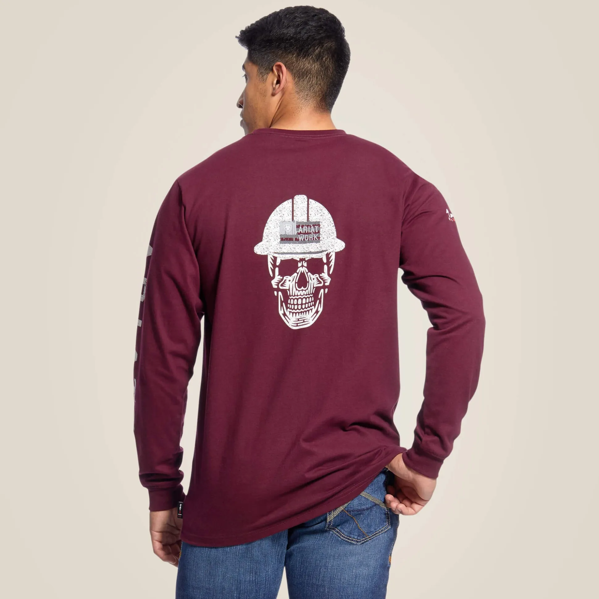 FR Roughneck Skull Logo T-Shirt