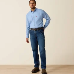 FR Solid Twill DuraStretch Work Shirt