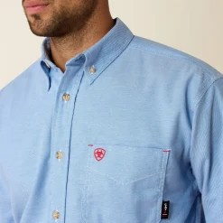 FR Solid Twill DuraStretch Work Shirt