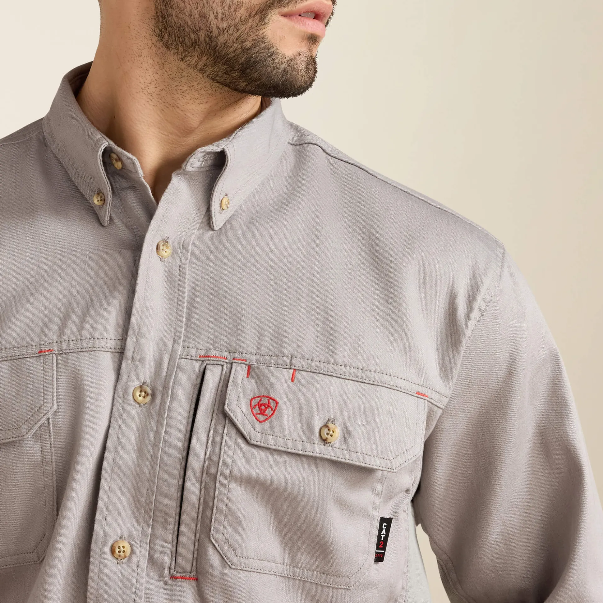 FR Solid Vent Work Shirt