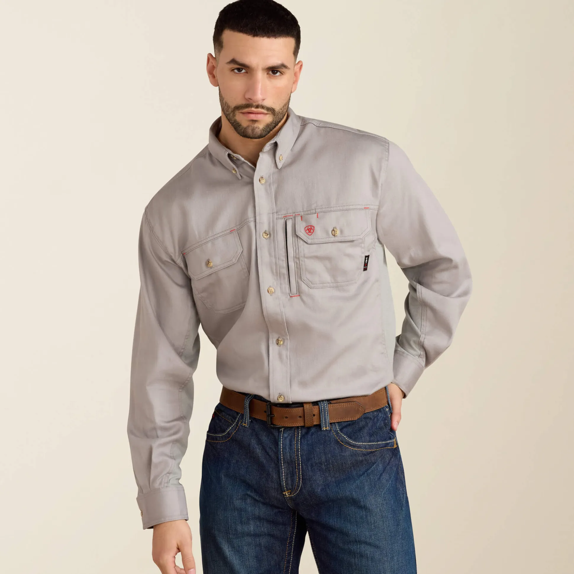 FR Solid Vent Work Shirt