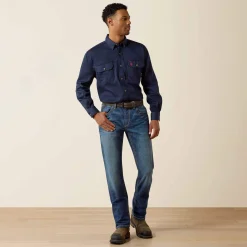 FR Solid Vent Work Shirt