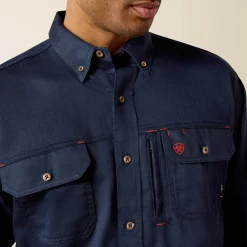 FR Solid Vent Work Shirt