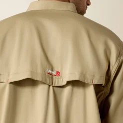 FR Solid Vent Work Shirt