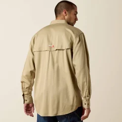 FR Solid Vent Work Shirt